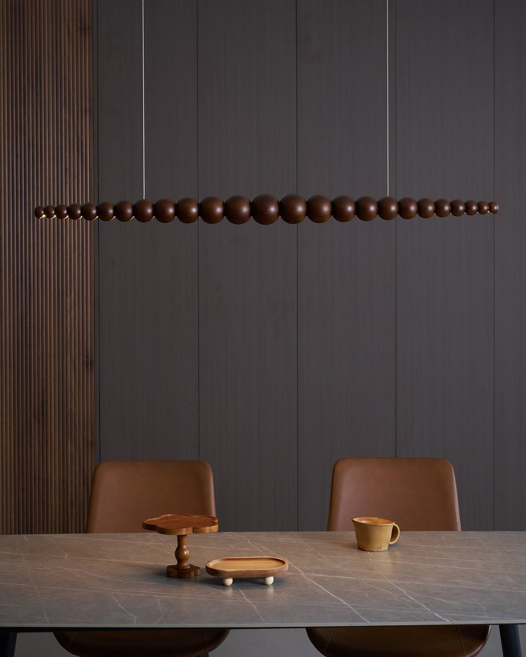 Sorenora Wood Pendant Light-Moonnatur