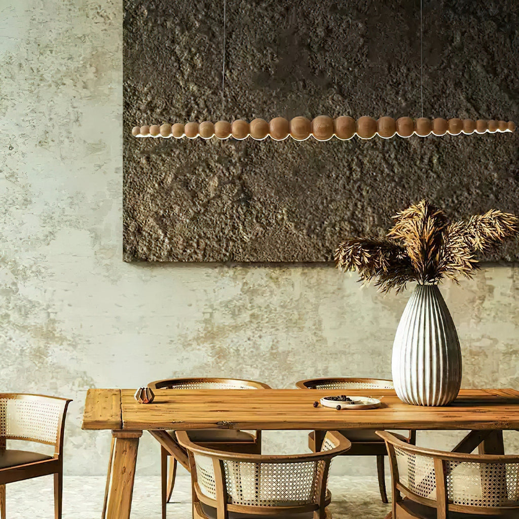 Sorenora Wood Pendant Light-Moonnatur