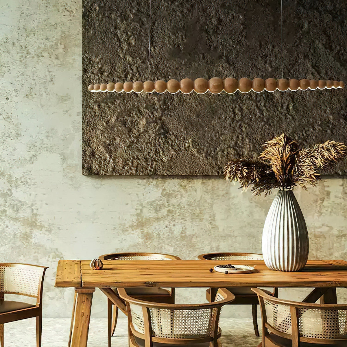 Sorenora Wood Pendant Light-Moonnatur
