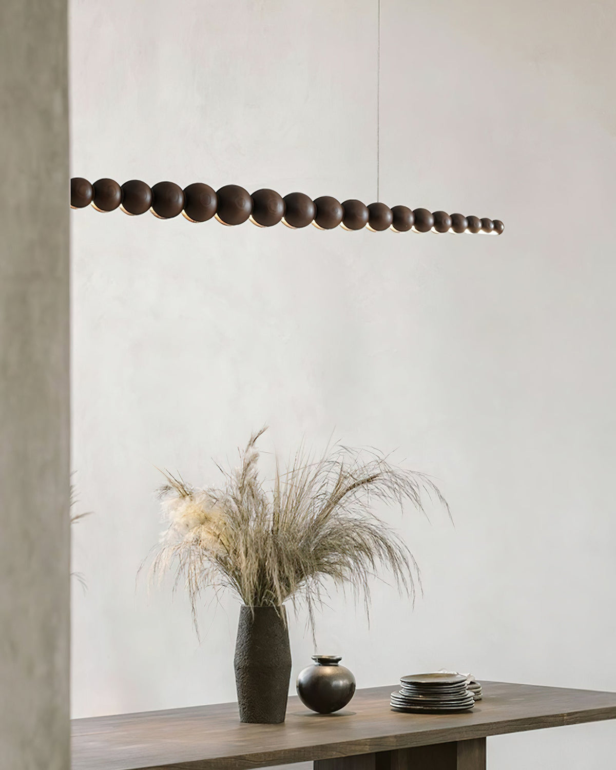 Sorenora Wood Pendant Light-Moonnatur