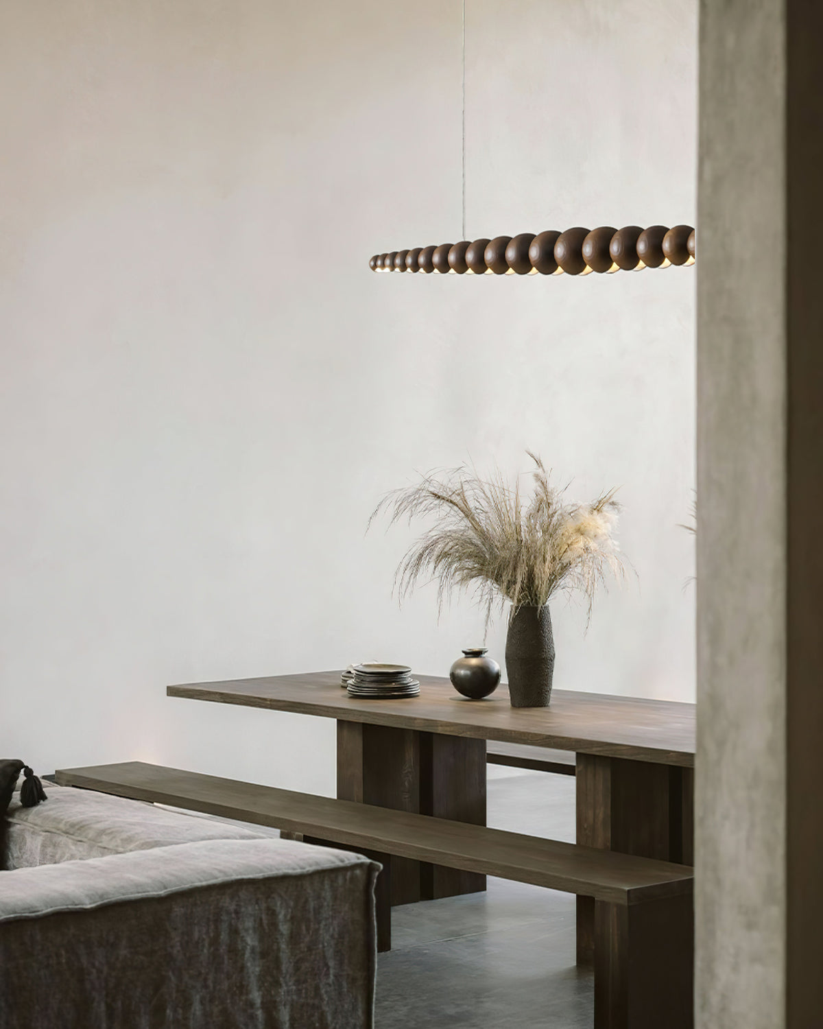 Sorenora Wood Pendant Light-Moonnatur
