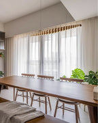Sorenora Wood Pendant Light-Moonnatur