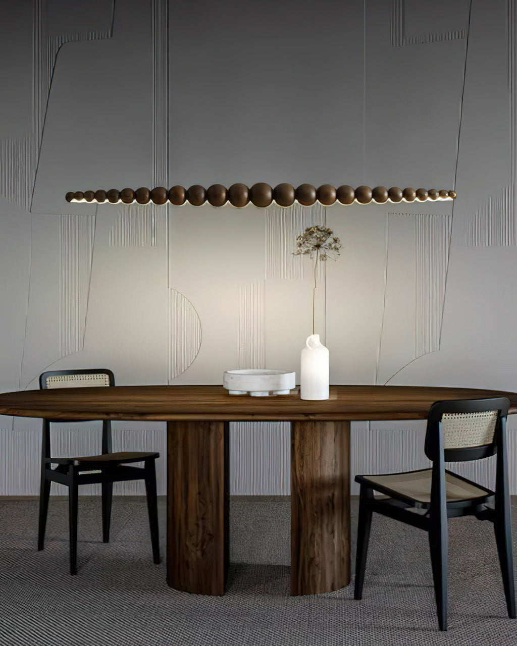 Sorenora Wood Pendant Light-Moonnatur