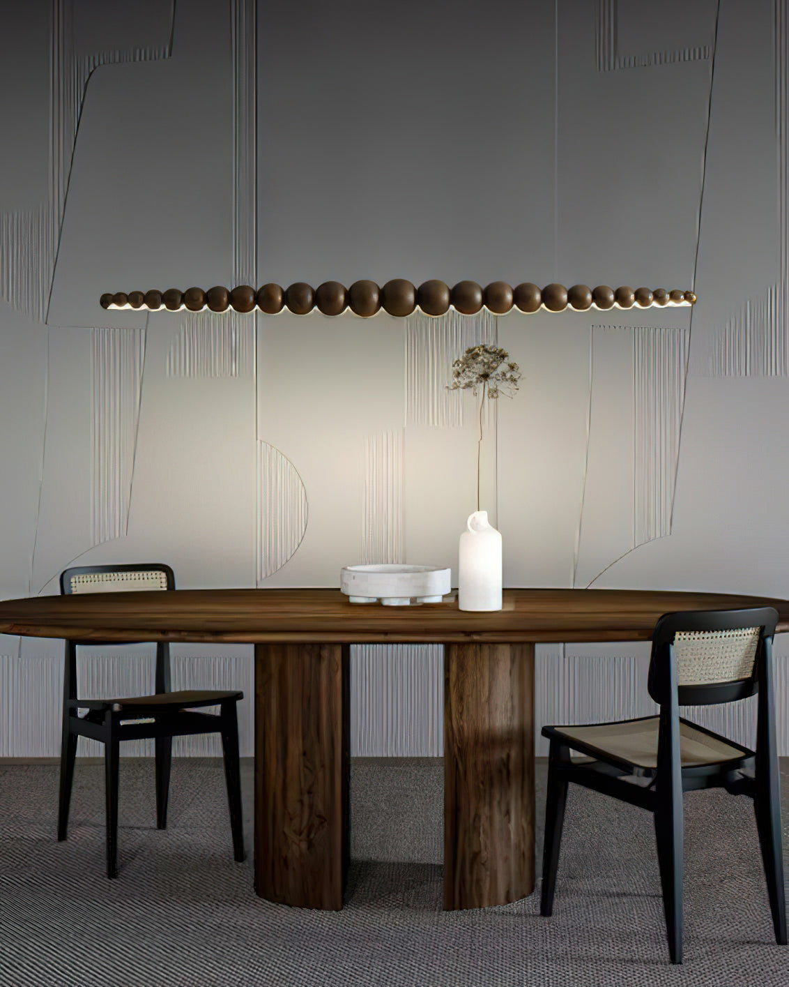 Sorenora Wood Pendant Light-Moonnatur