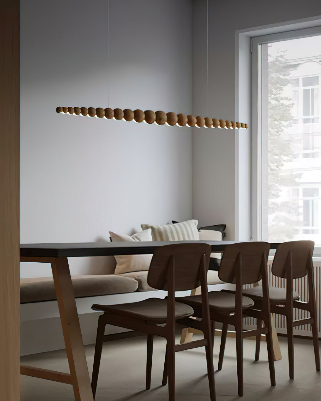 Sorenora Wood Pendant Light-Moonnatur