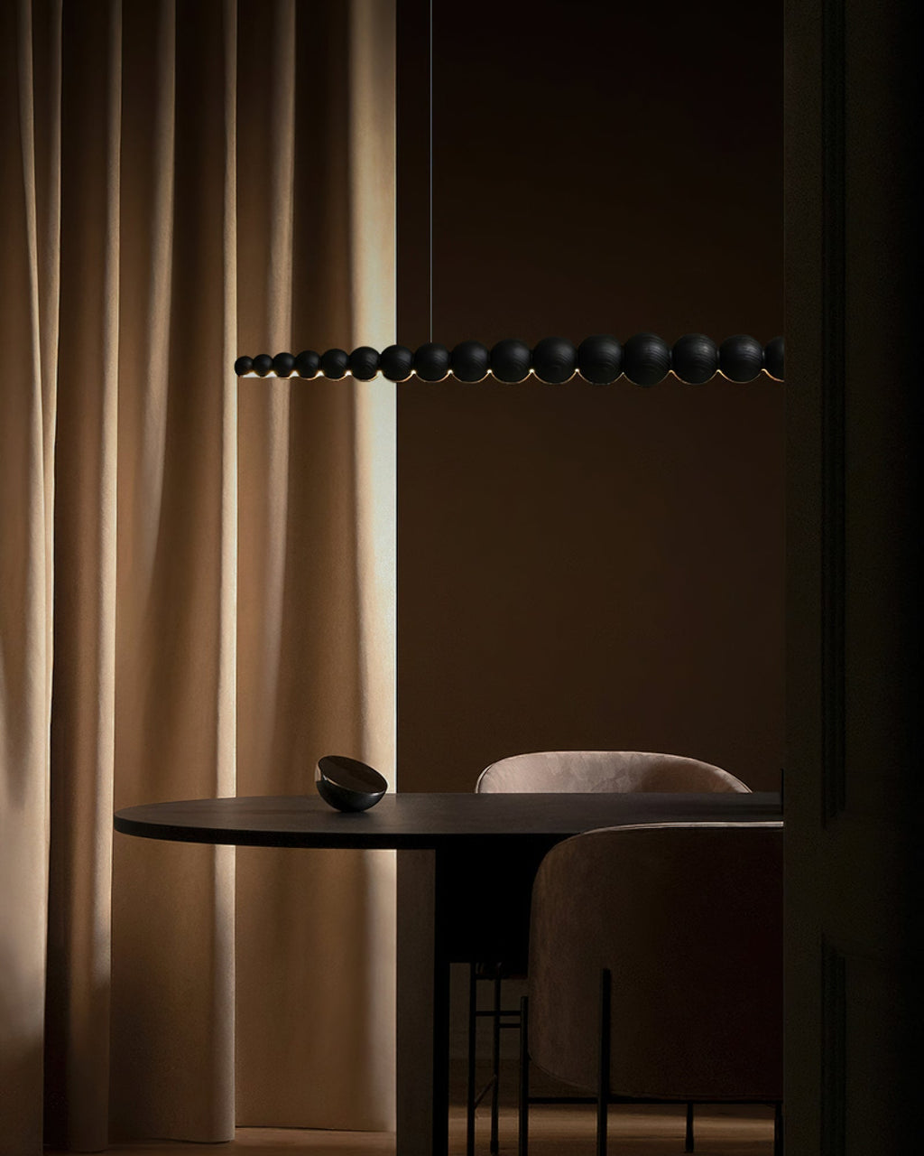 Sorenora Wood Pendant Light-Moonnatur