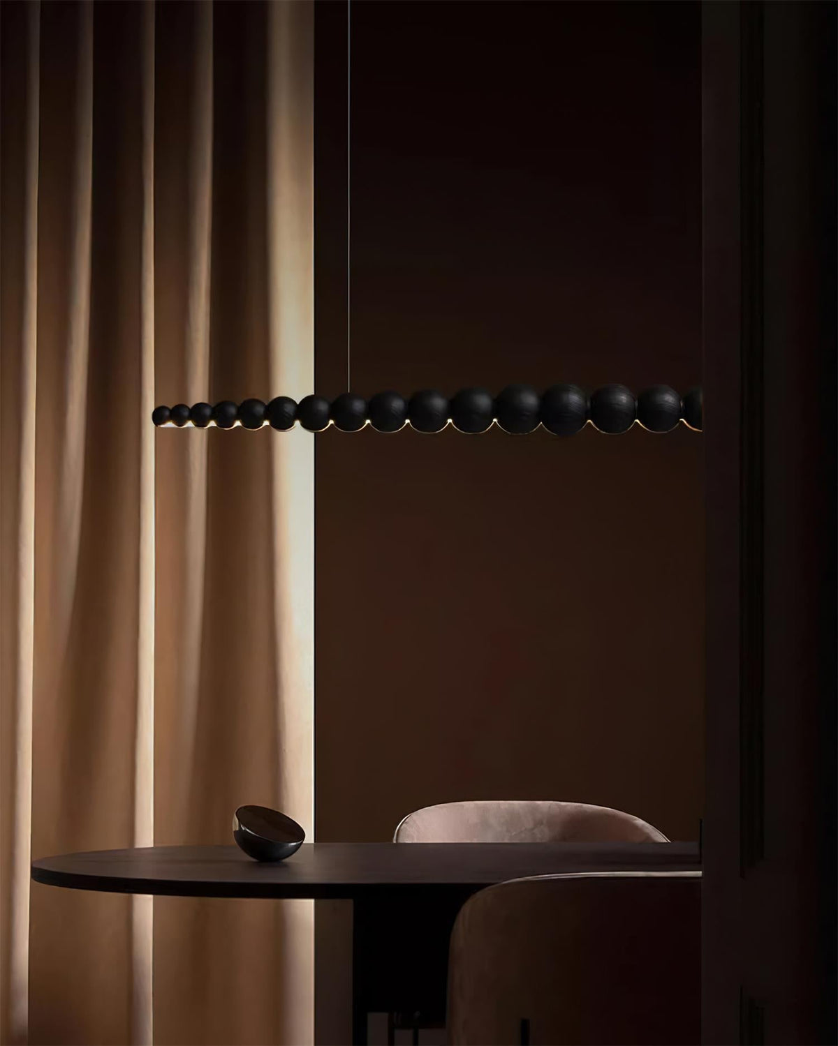 Sorenora Wood Pendant Light-Moonnatur