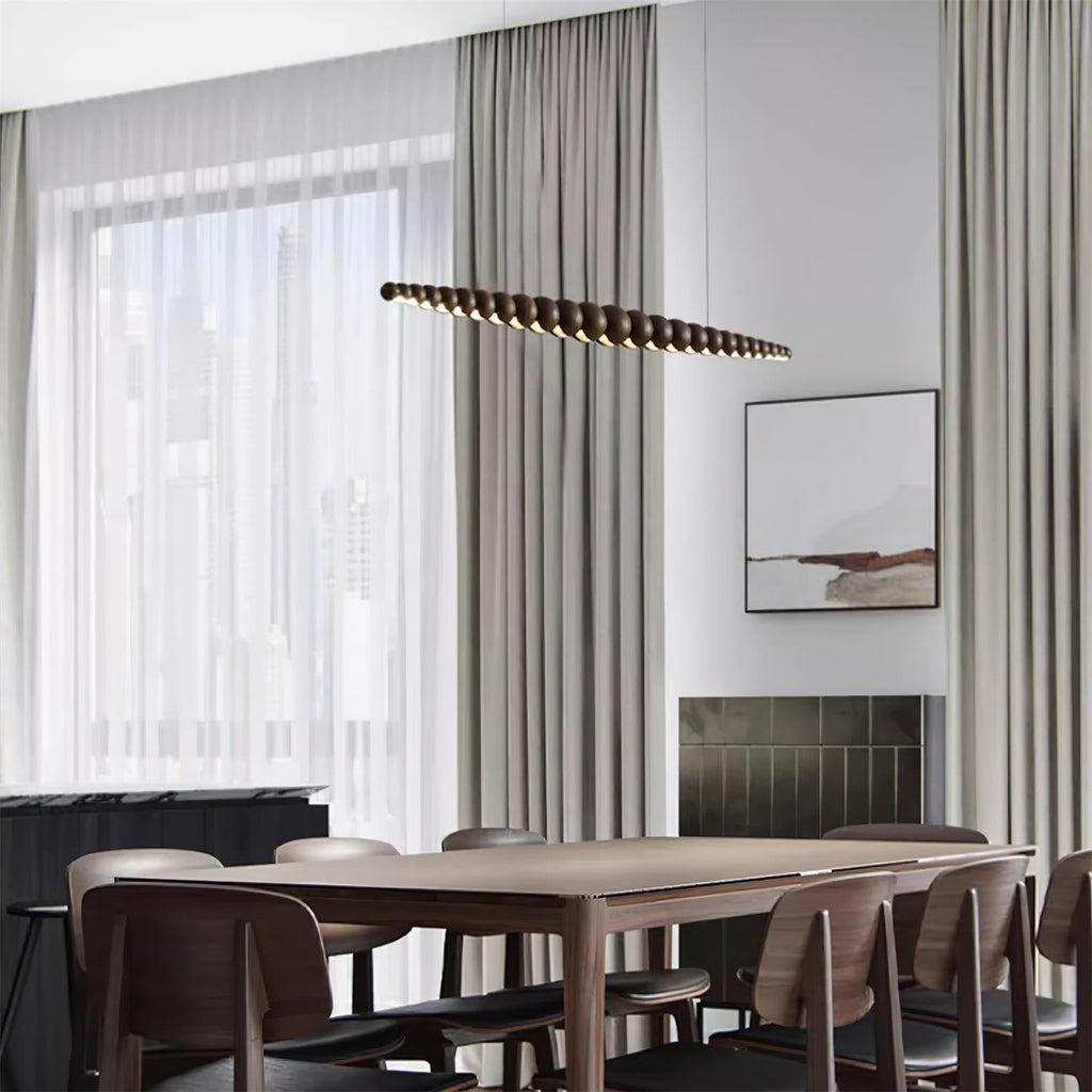 Sorenora Wood Pendant Light-Moonnatur