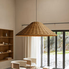 Dorrenenis Rattan Pendant Light-Moonnatur