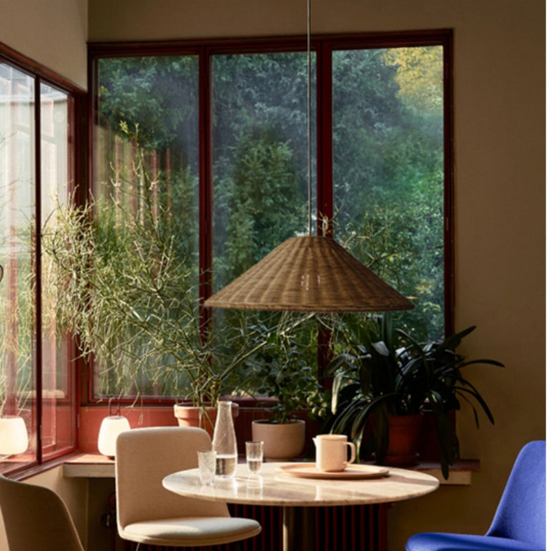 Dorrenenis Rattan Pendant Light-Moonnatur