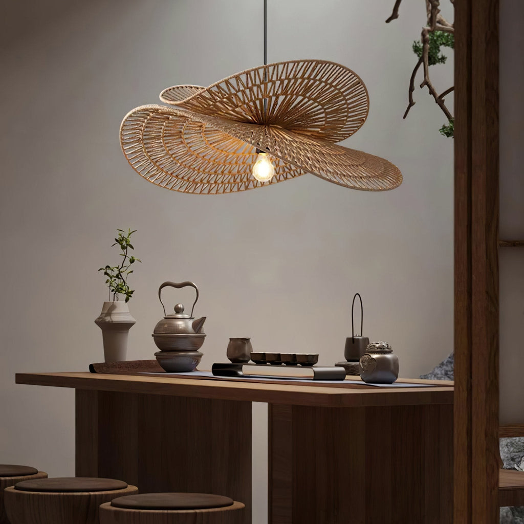 Kaelaria Hemp Rope Pendant Light-Moonnatur