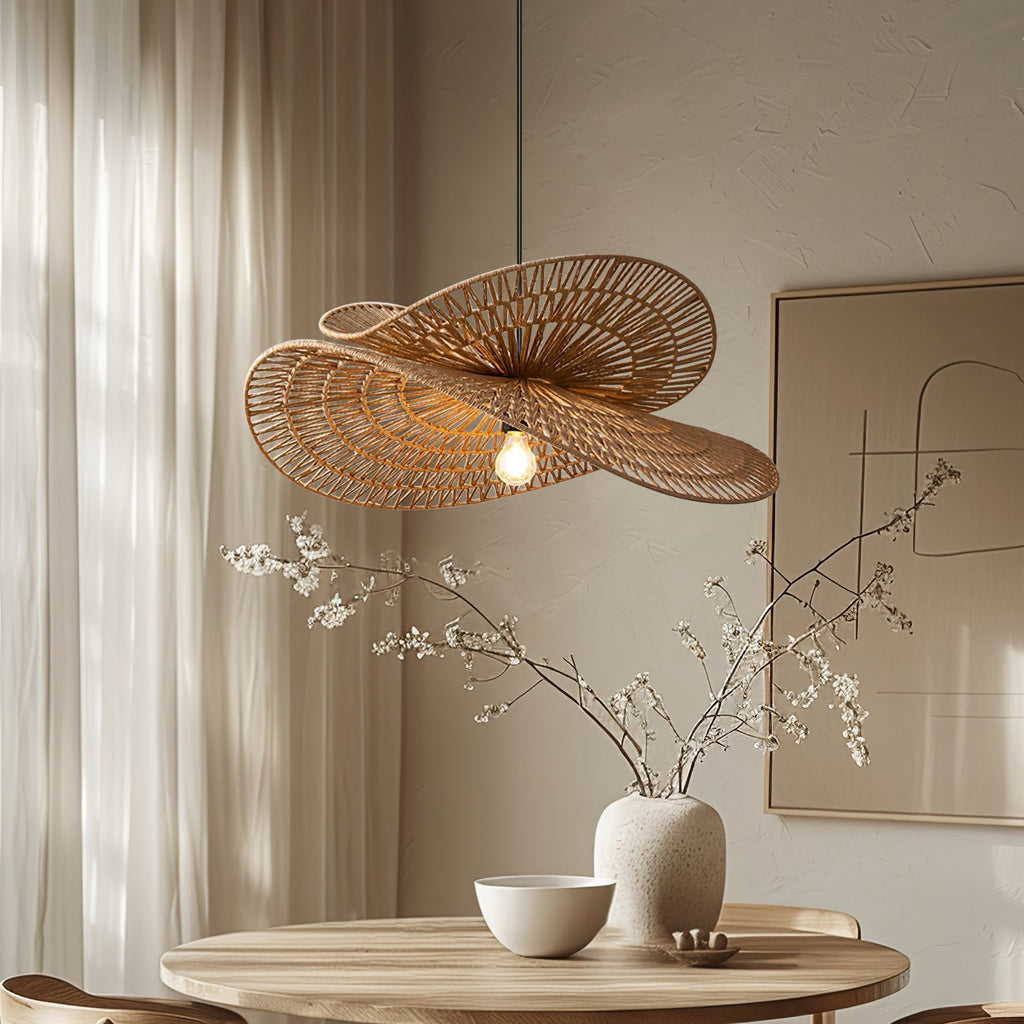 Kaelaria Hemp Rope Pendant Light-Moonnatur