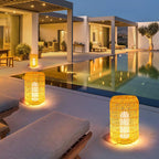 Elsenina Rattan Outdoor Light-Moonnatur