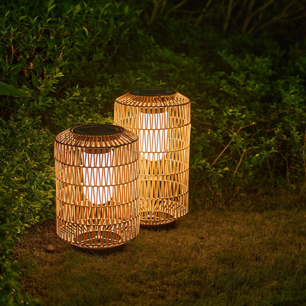 Elsenina Rattan Outdoor Light-Moonnatur