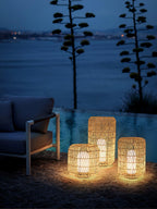 Elsenina Rattan Outdoor Light-Moonnatur