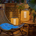 Elsenina Rattan Outdoor Light-Moonnatur