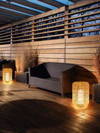 Elsenina Rattan Outdoor Light-Moonnatur