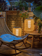 Elsenina Rattan Outdoor Light-Moonnatur