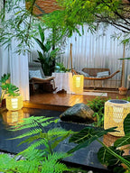 Elsenina Rattan Outdoor Light-Moonnatur