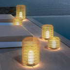 Elsenina Rattan Outdoor Light-Moonnatur