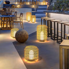 Elsenina Rattan Outdoor Light-Moonnatur