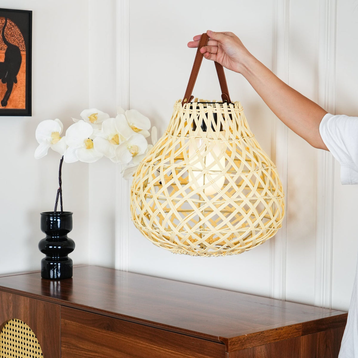 Ulenora Plastic Outdoor Light-Moonnatur
