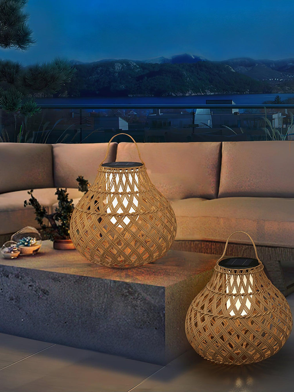 Ulenora Plastic Outdoor Light-Moonnatur