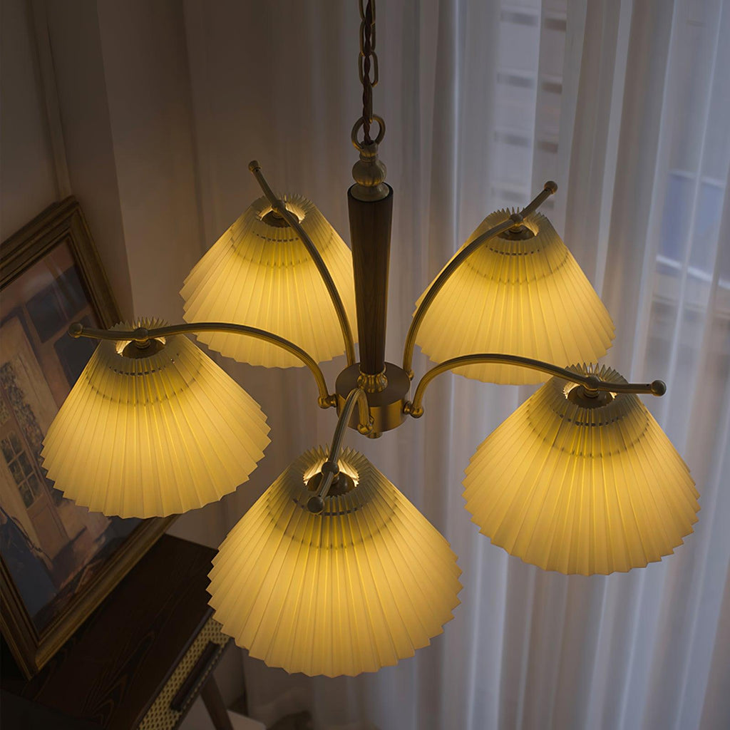 Aldriceth Fabric Chandelier-Moonnatur