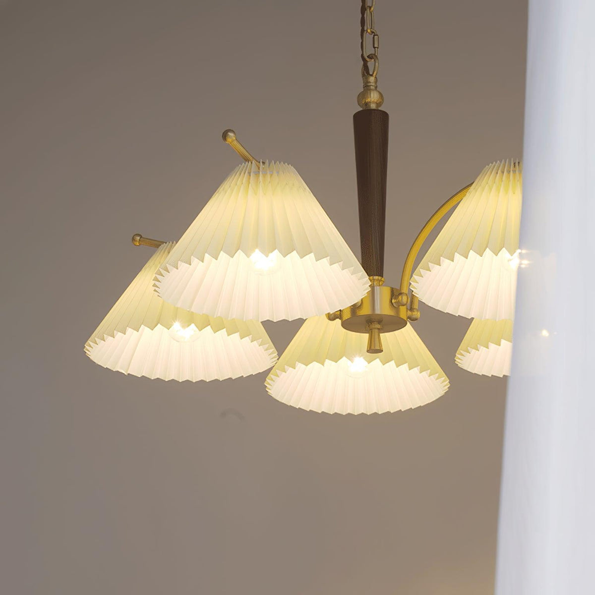 Aldriceth Fabric Chandelier-Moonnatur