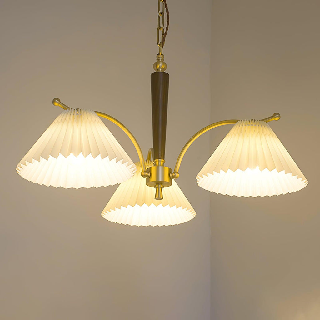 Aldriceth Fabric Chandelier-Moonnatur
