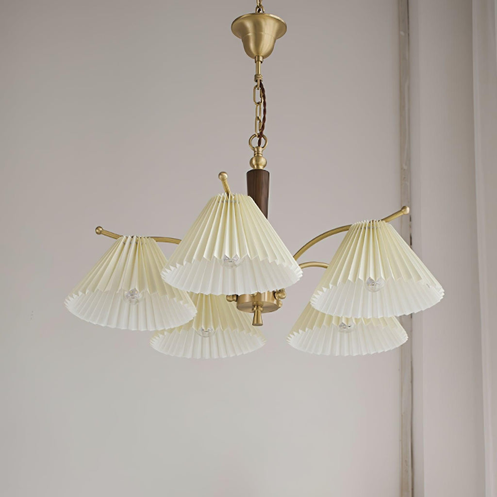 Aldriceth Fabric Chandelier-Moonnatur