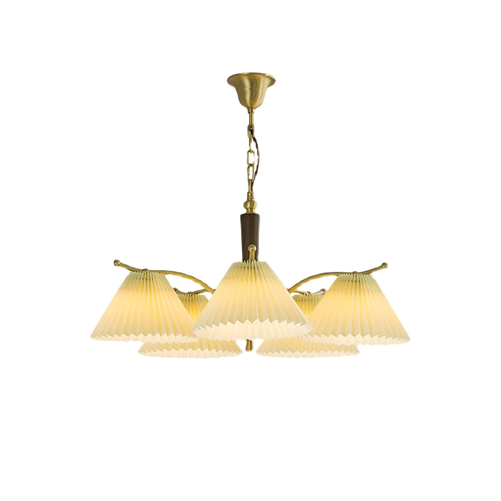 Aldriceth Fabric Chandelier-Moonnatur
