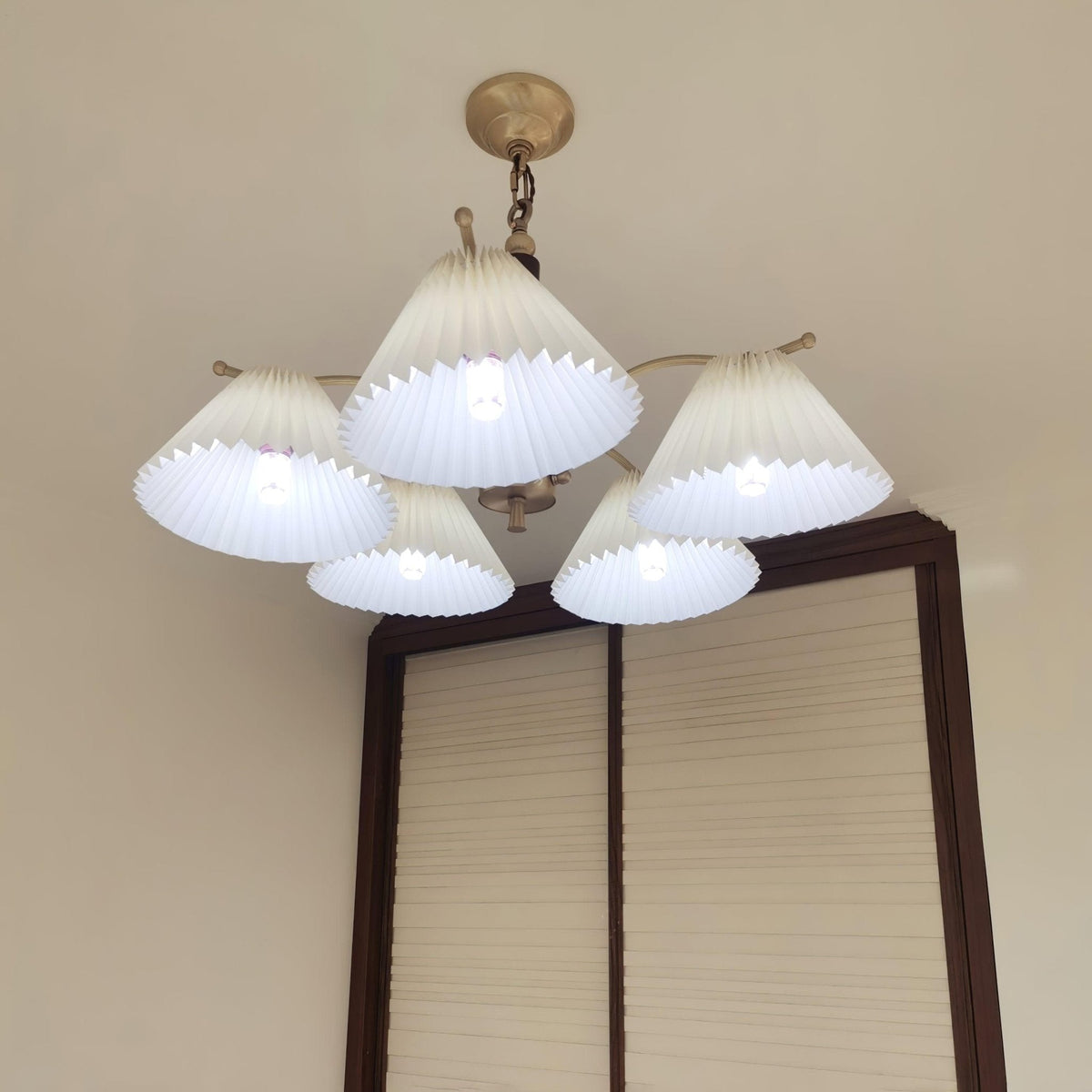 Aldriceth Fabric Chandelier-Moonnatur