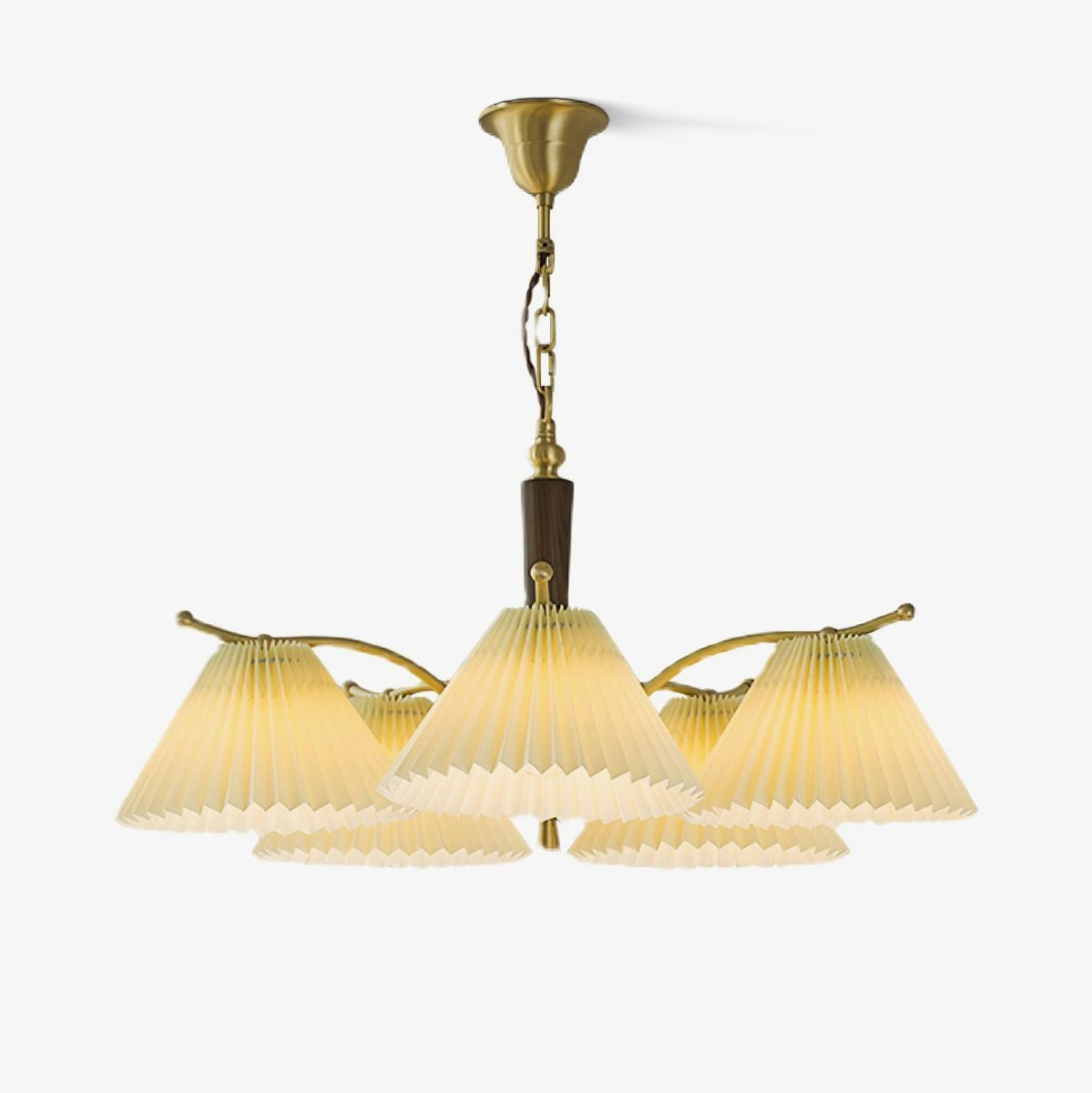 Aldriceth Fabric Chandelier-Moonnatur