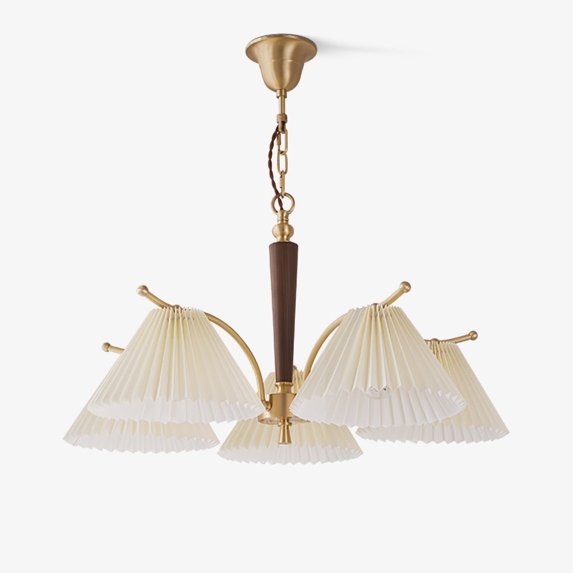 Aldriceth Fabric Chandelier-Moonnatur