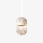 Harvenmere Alabaster Pendant Light-Moonnatur
