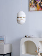 Harvenmere Alabaster Pendant Light-Moonnatur