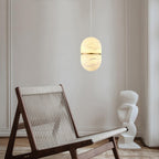 Harvenmere Alabaster Pendant Light-Moonnatur