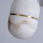 Harvenmere Alabaster Pendant Light-Moonnatur