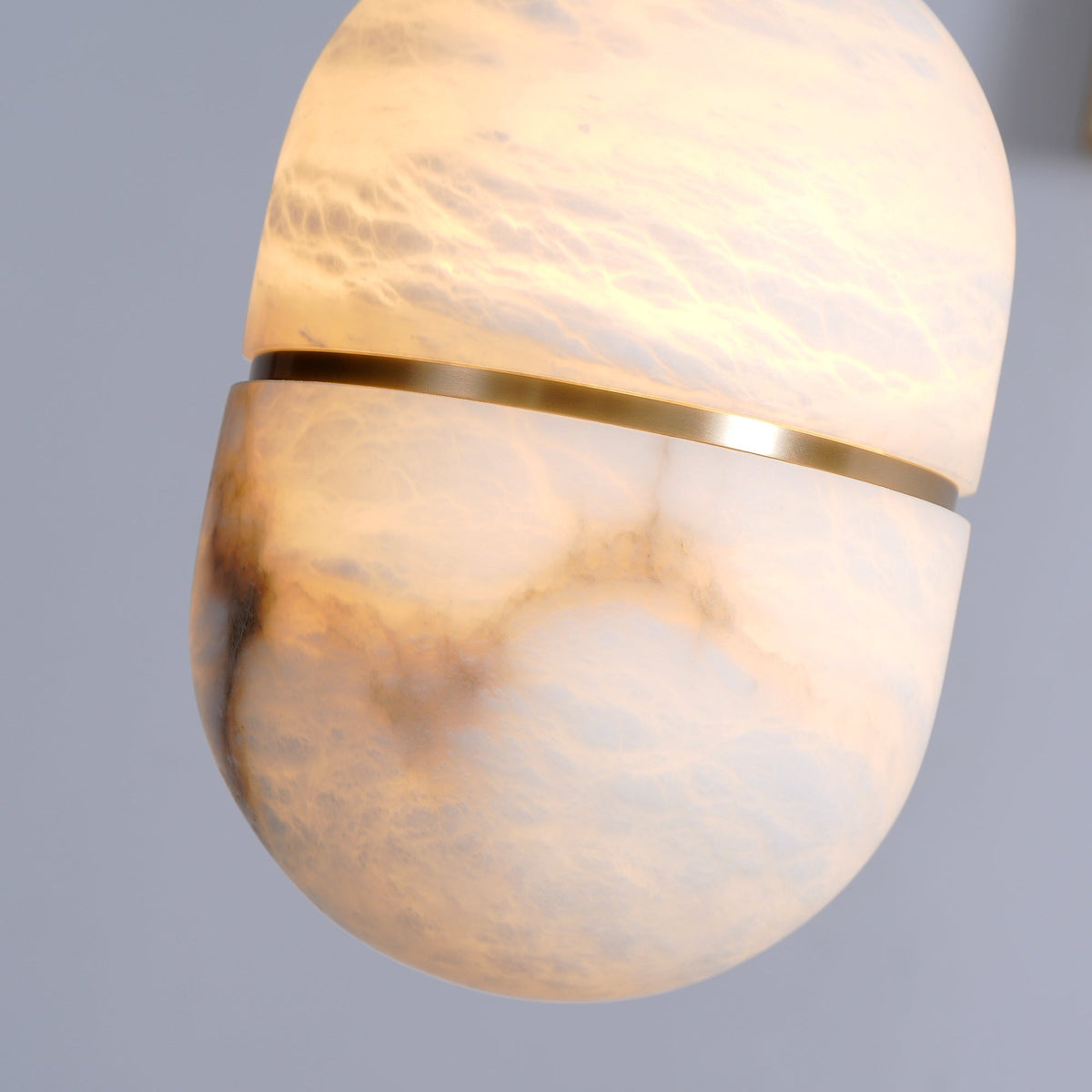 Harvenmere Alabaster Pendant Light-Moonnatur