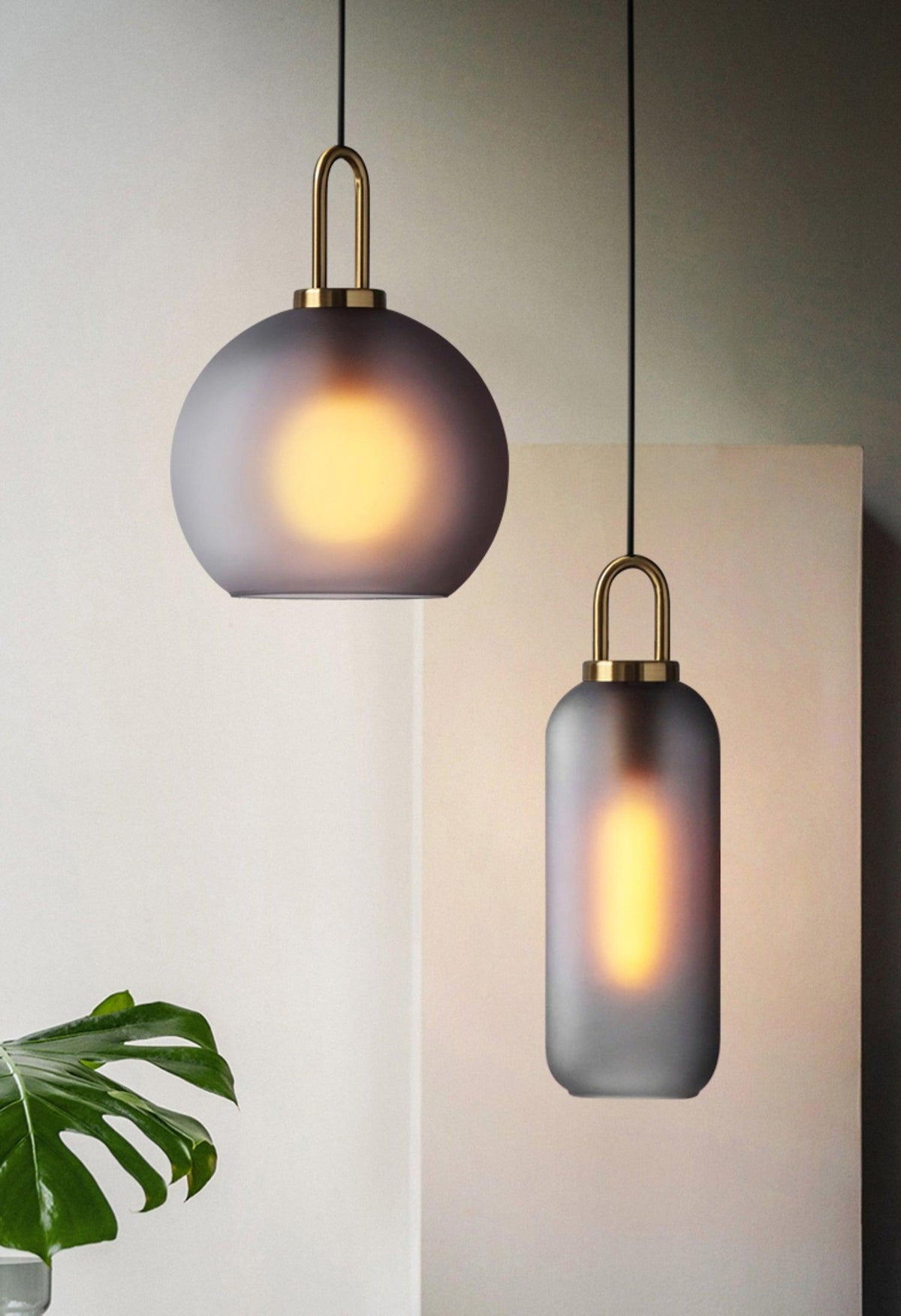 Lyrenina Glass Pendant Light-Moonnatur