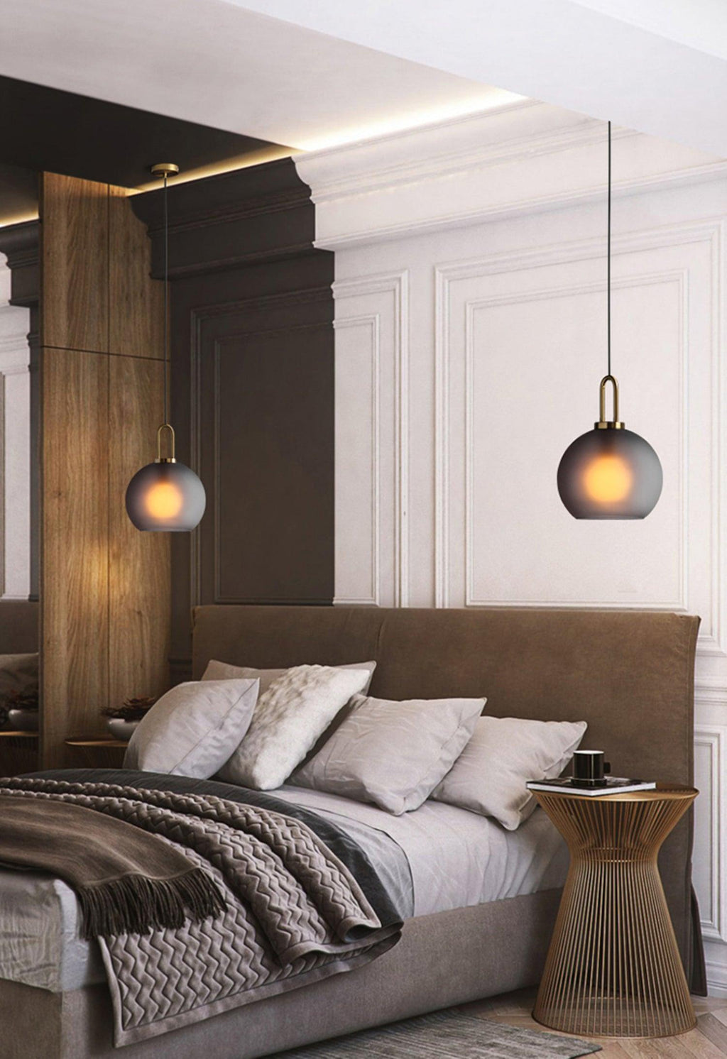 Lyrenina Glass Pendant Light-Moonnatur
