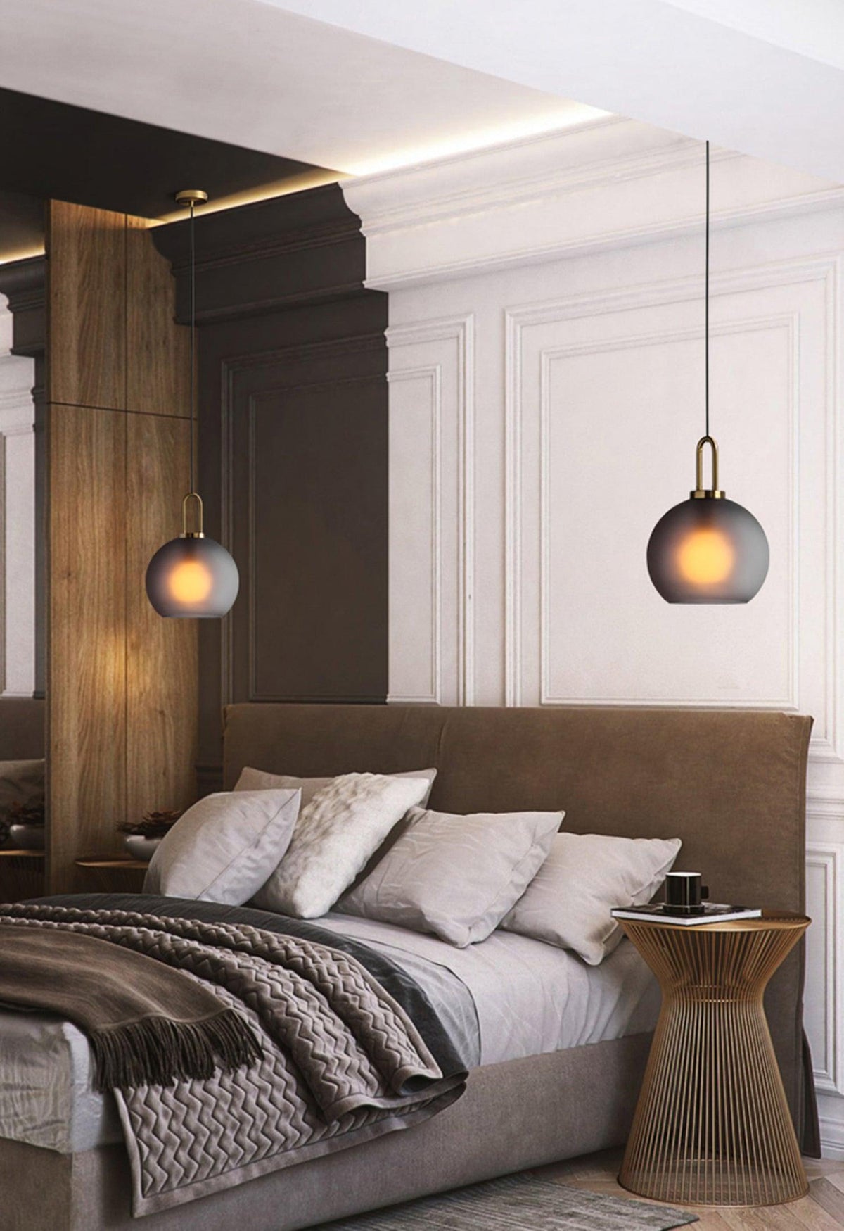 Lyrenina Glass Pendant Light-Moonnatur