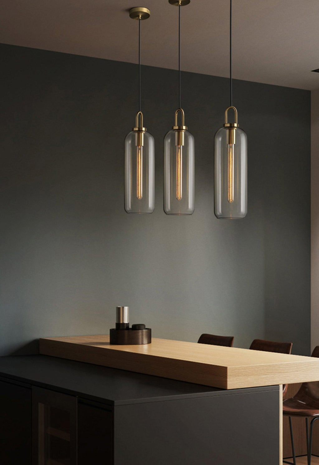Lyrenina Glass Pendant Light-Moonnatur