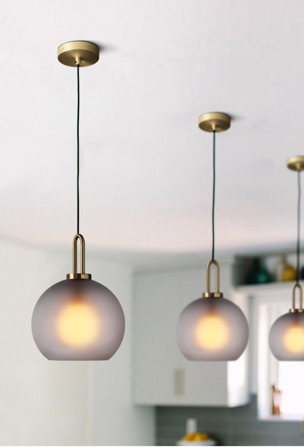 Lyrenina Glass Pendant Light-Moonnatur