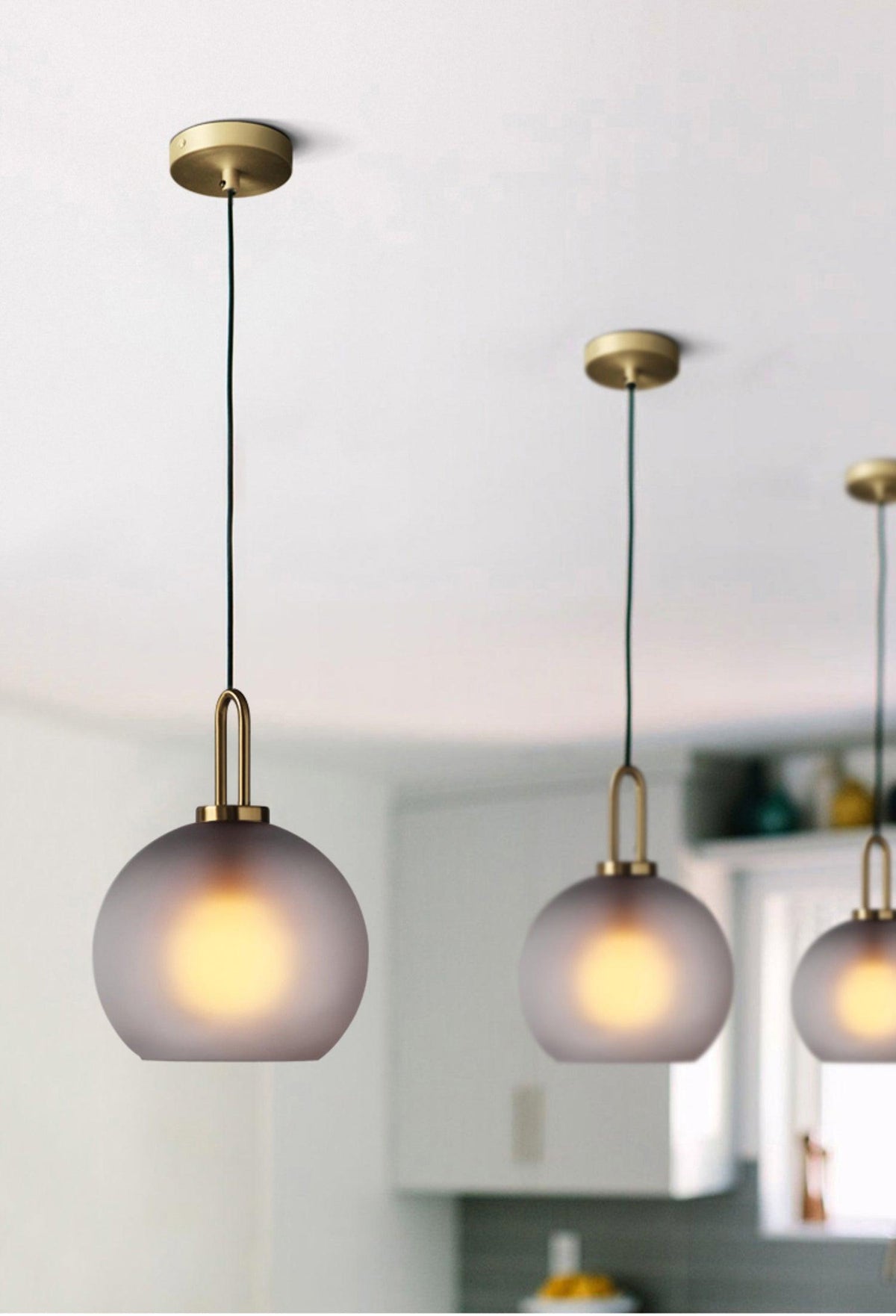 Lyrenina Glass Pendant Light-Moonnatur