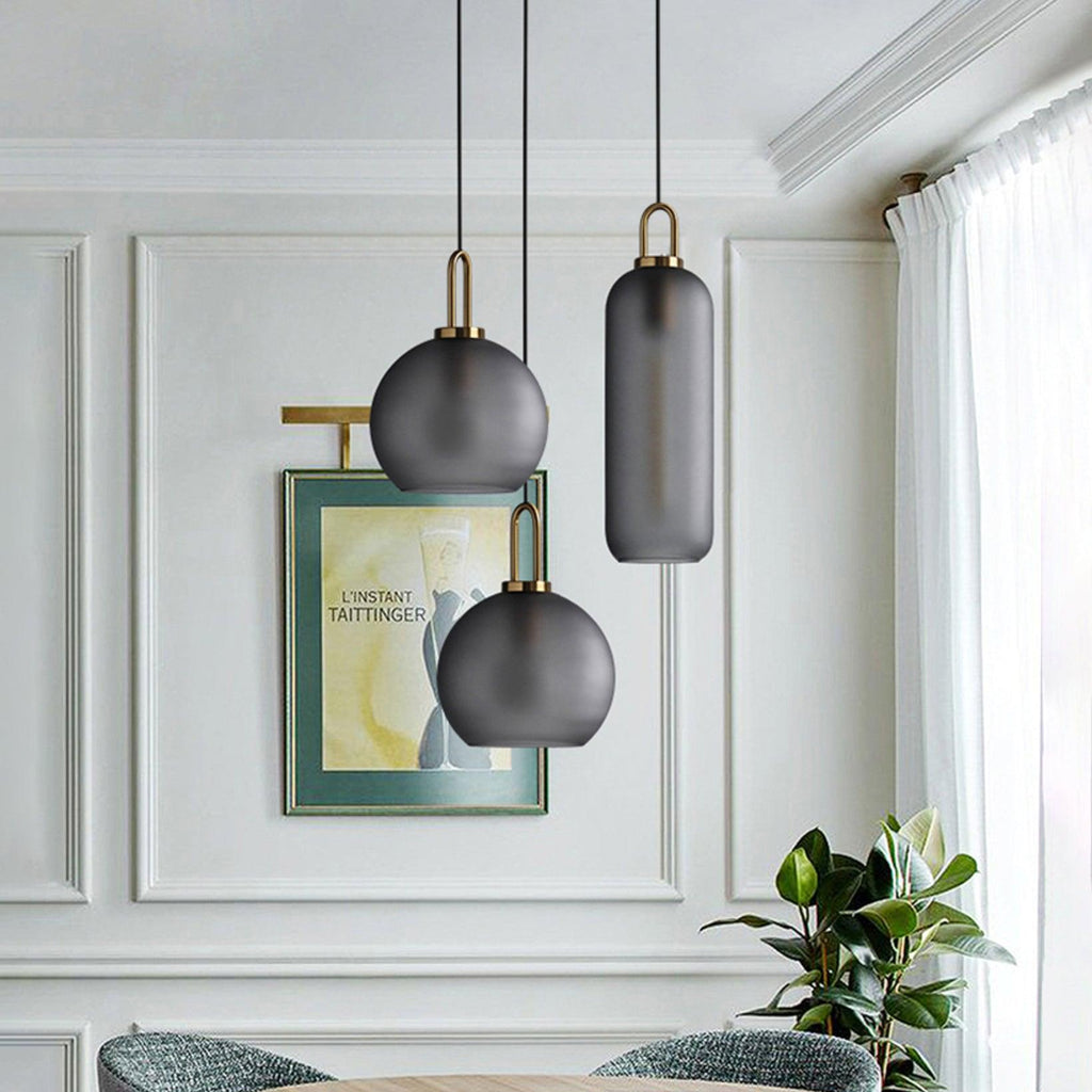 Lyrenina Glass Pendant Light-Moonnatur