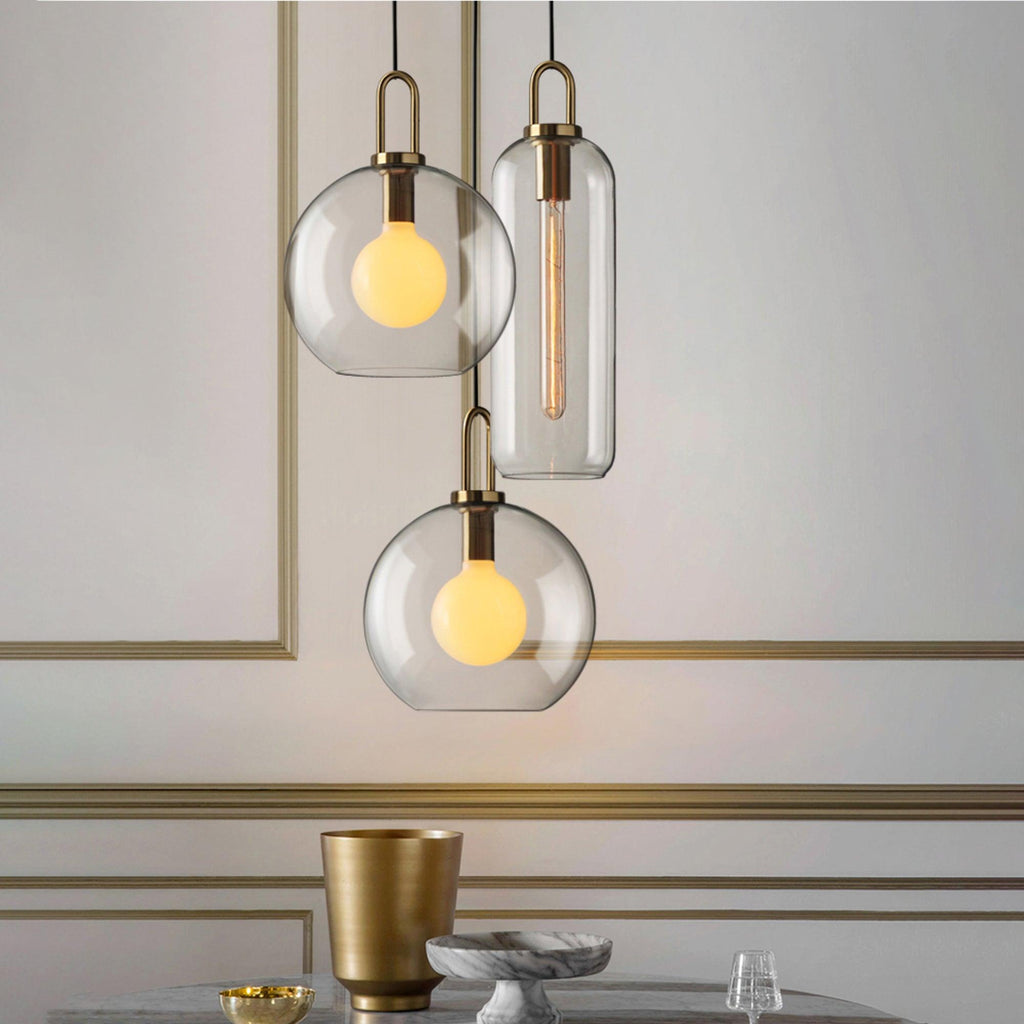 Lyrenina Glass Pendant Light-Moonnatur