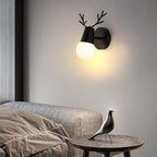 Caperwyn Iron Wall Light-Moonnatur