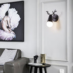 Caperwyn Iron Wall Light-Moonnatur